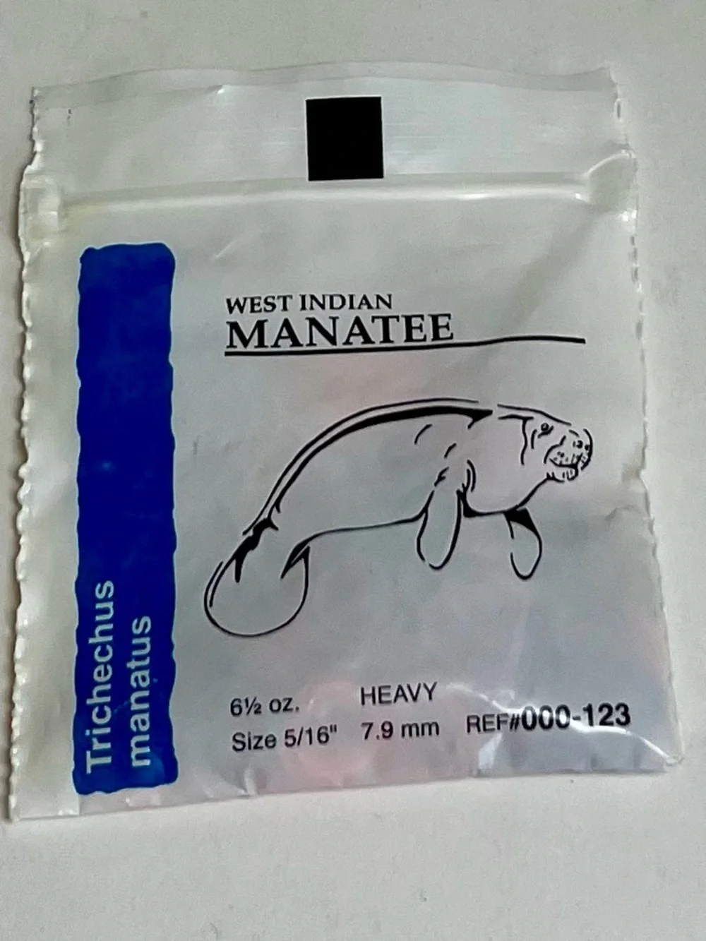 (8) Packets - American Orthodontics/West Indian Manatee Braces Elastics (Dental)